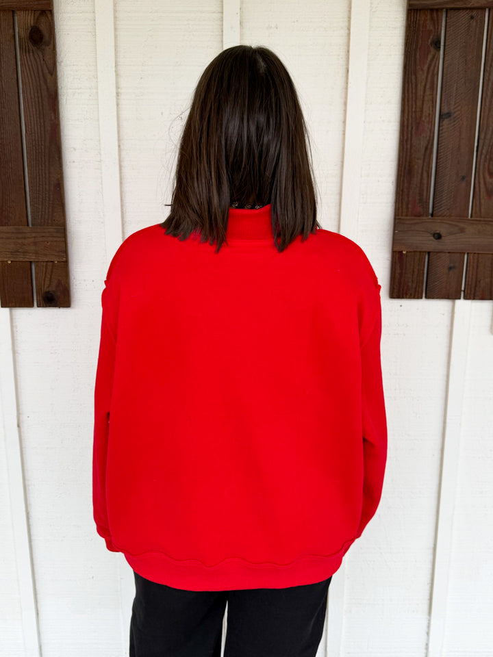 The Lone Star Mock Neck Sweatshirt