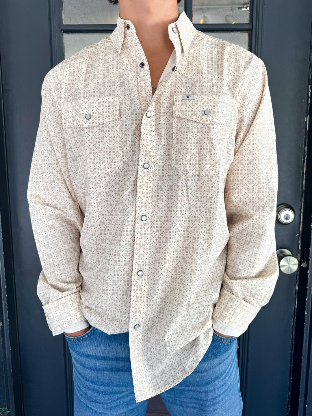 The Collin Long Sleeve Snap Shirt