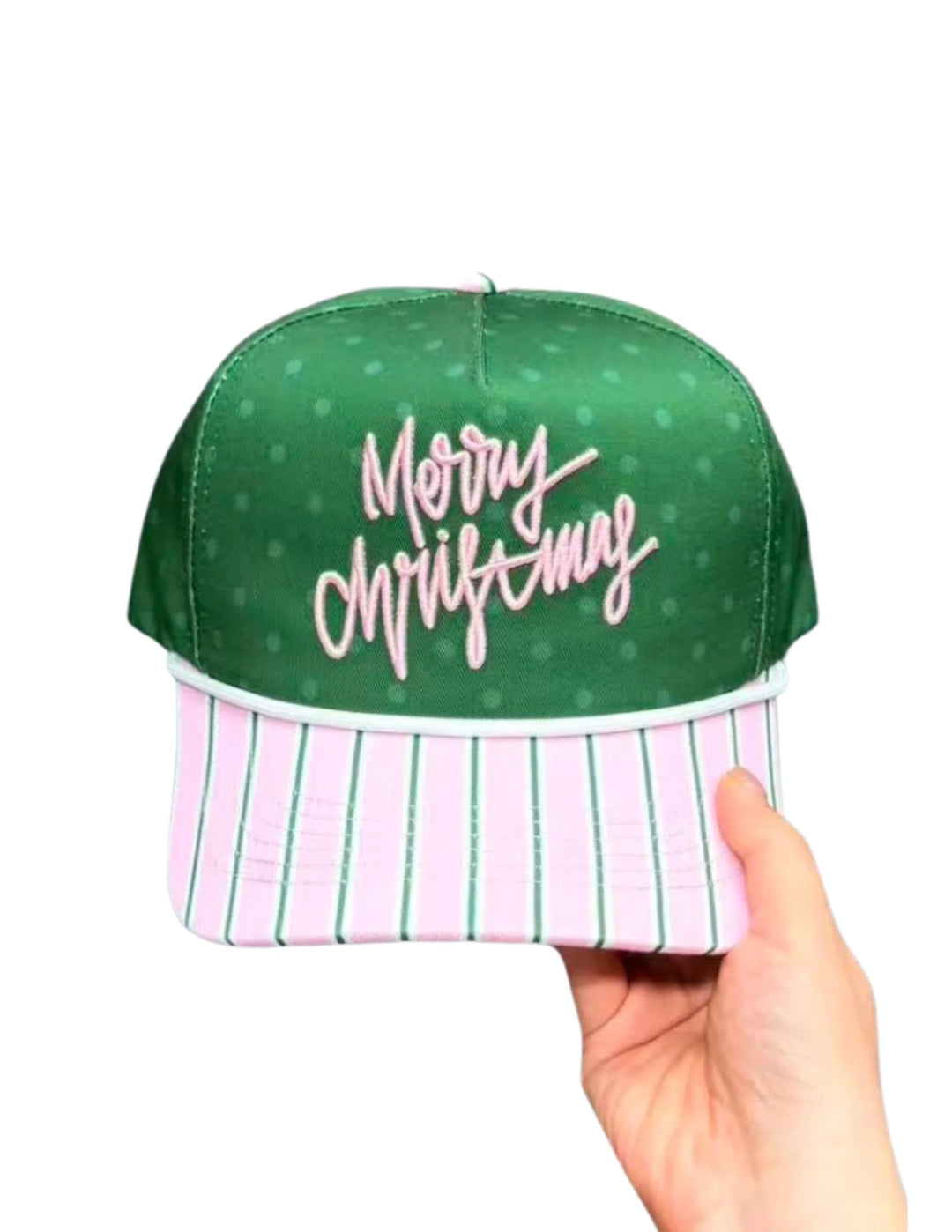 Merry Christmas Canvas Cap