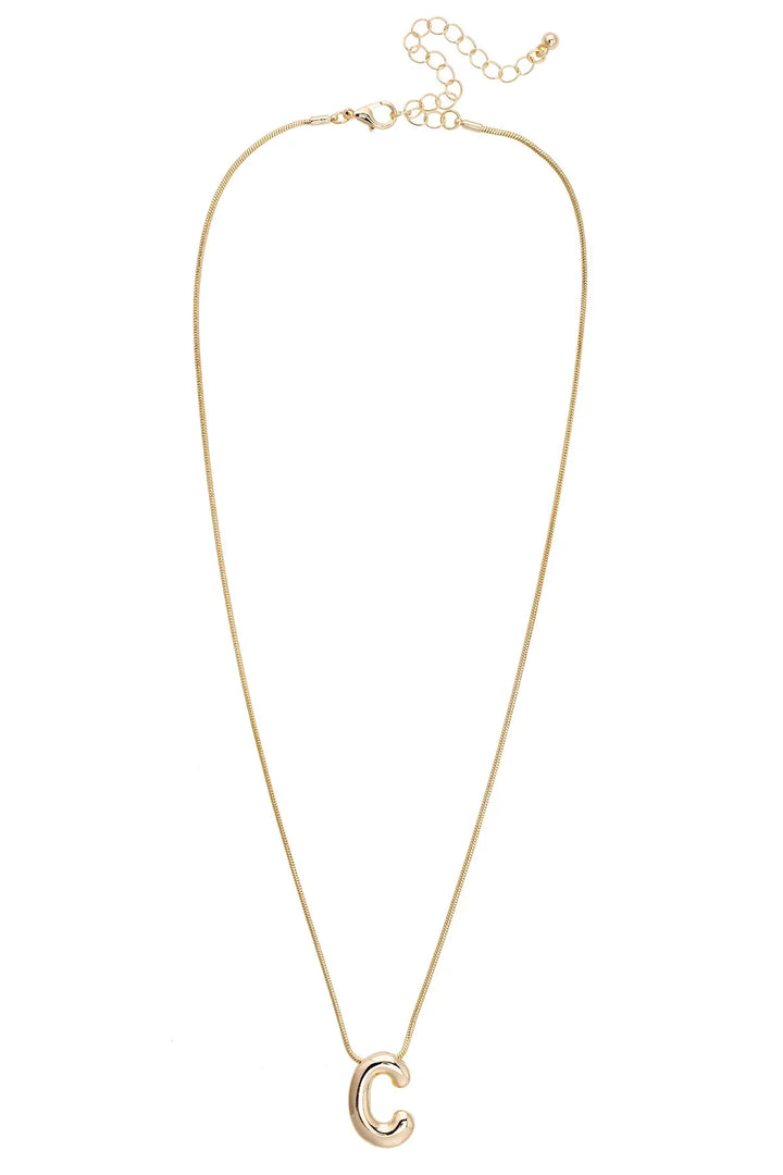 CS Amy Initial Necklace