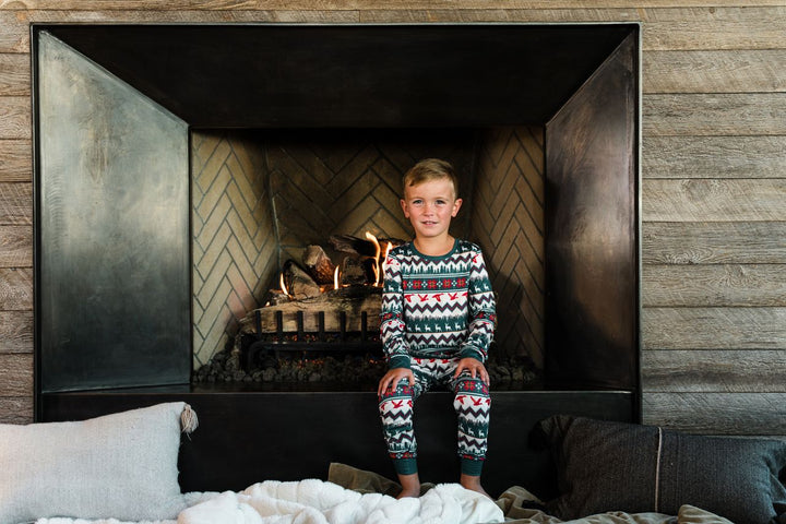 Burlebo Youth Christmas Pajama Set