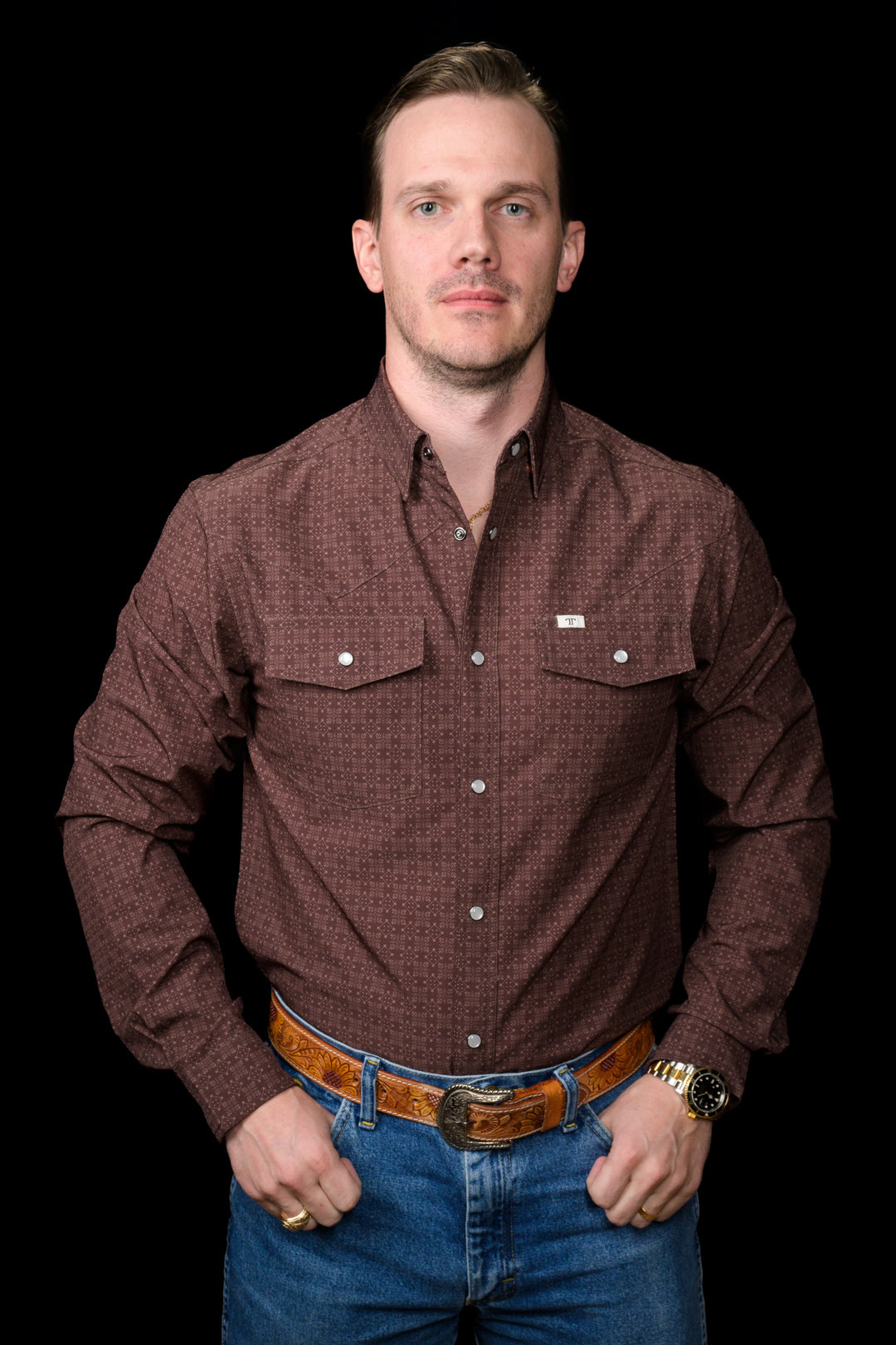 The Collin Long Sleeve Snap Shirt