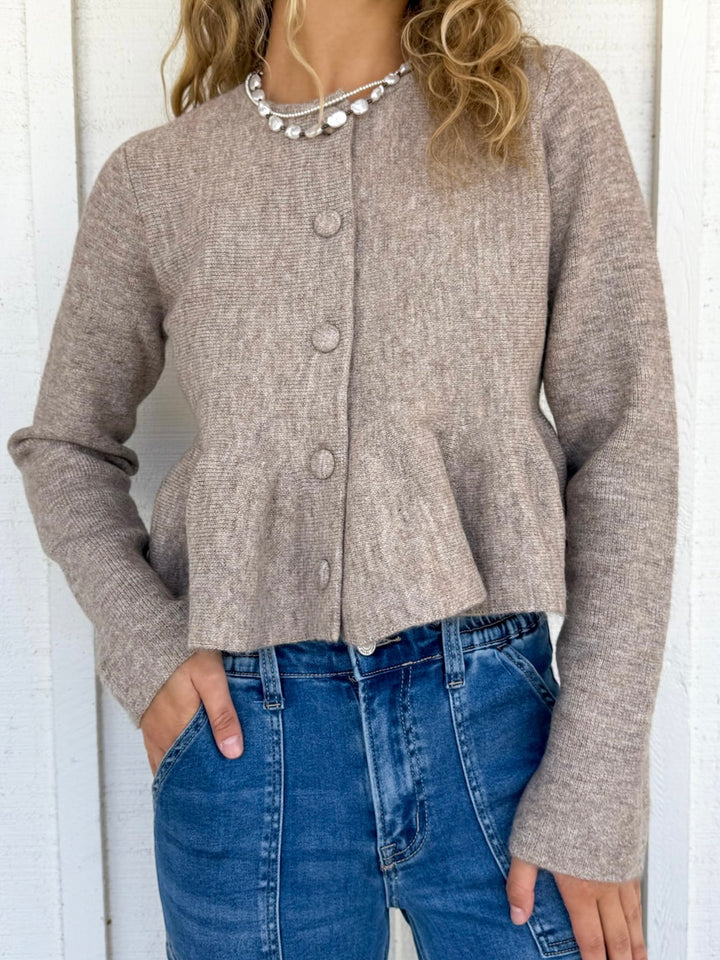 The Carolyn Cardigan Top