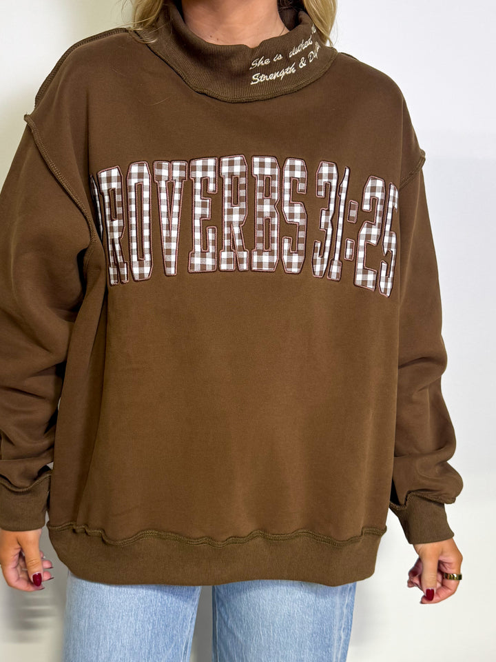 The Proverbs 31:25 Mockneck