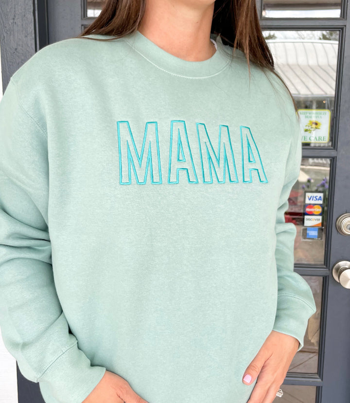 MAMA Embroidered Sweatshirt