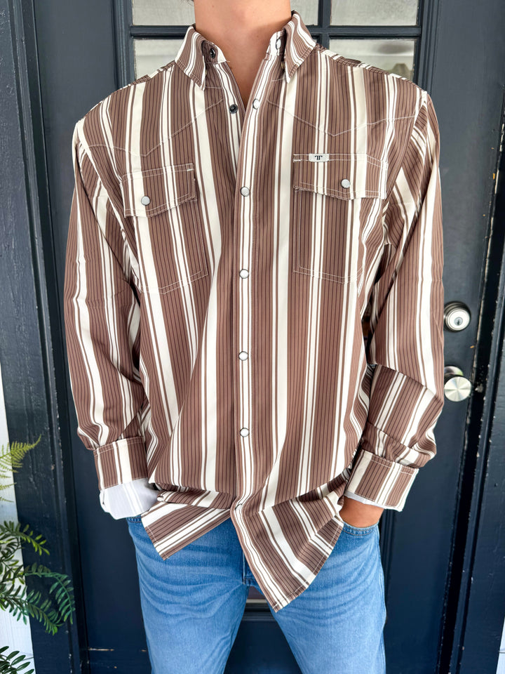 The Atlas Long Sleeve Snap Shirt