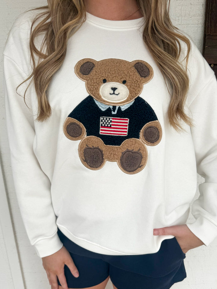 The Teddy USA Crewneck
