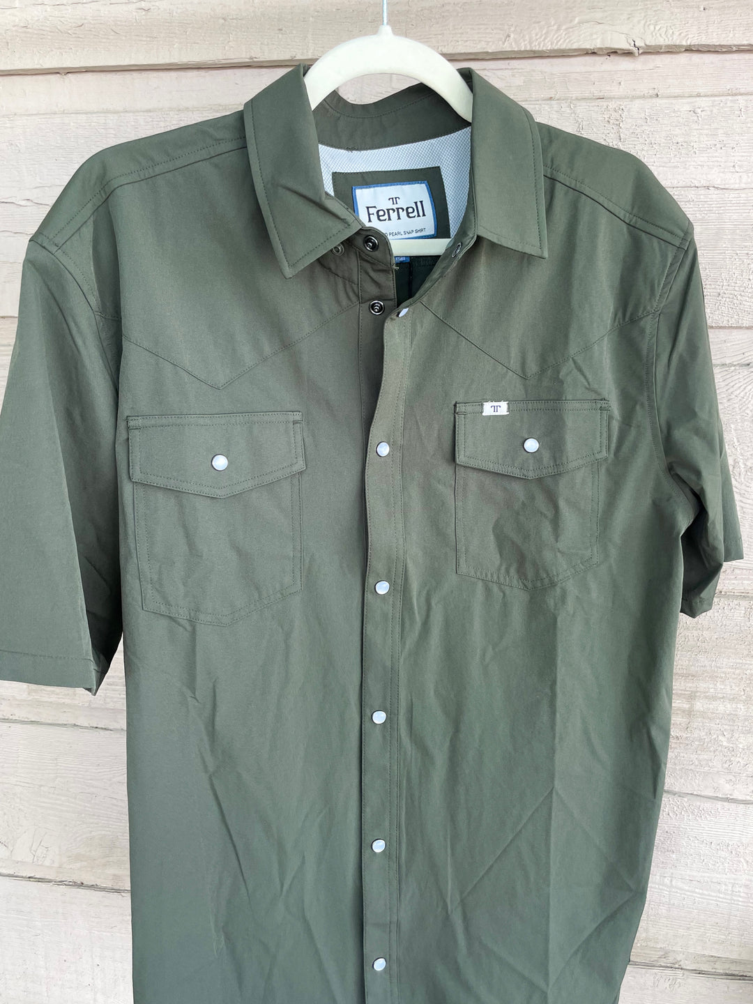 The Ferrell Core Short Sleeve Snap Shirt