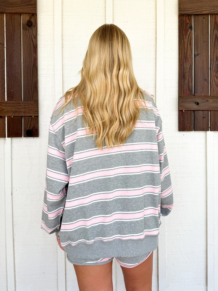 The Delilah Mock Neck Sweatshirt