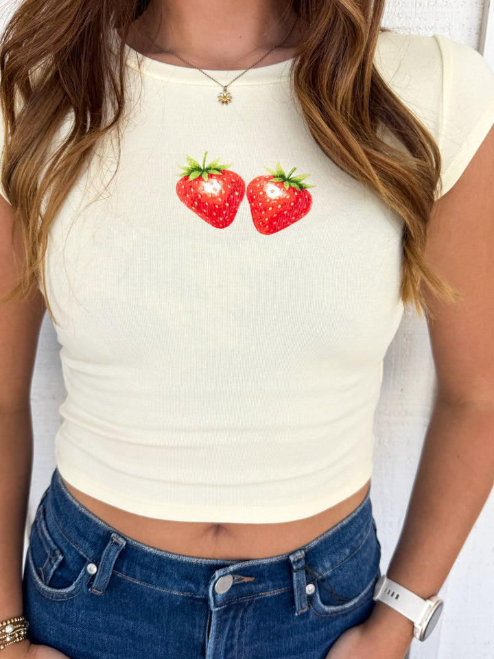 The Sweet Strawberry Top