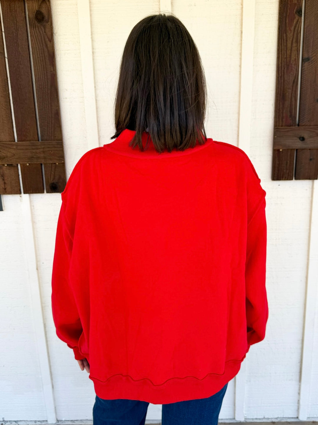 The Merry Striped Sweatshirt