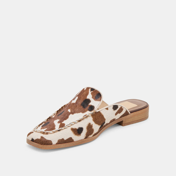 Dolce Vita Bradly Flats  - Cocoa Taurus Calf Hair