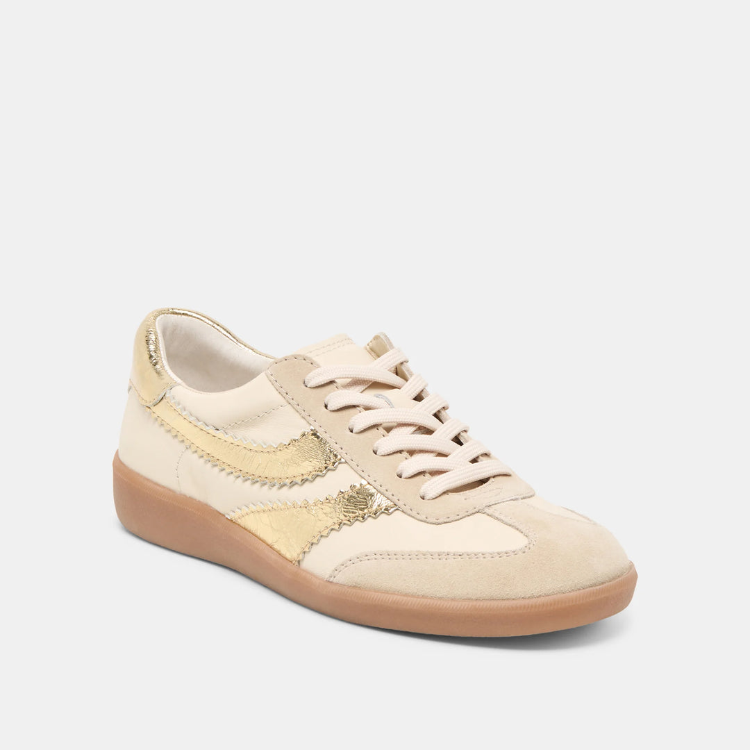 Dolce Vita Merit Sneakers - White/Gold