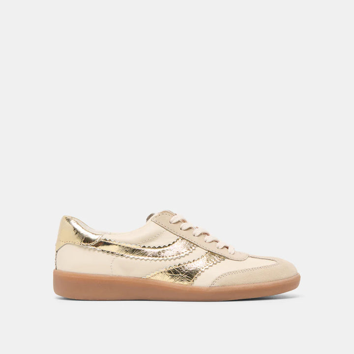 Dolce Vita Merit Sneakers - White/Gold
