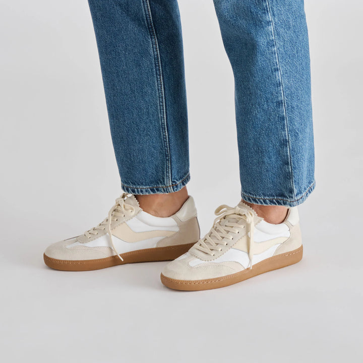 Dolce Vita Notice Sneakers - White Dune Nylon