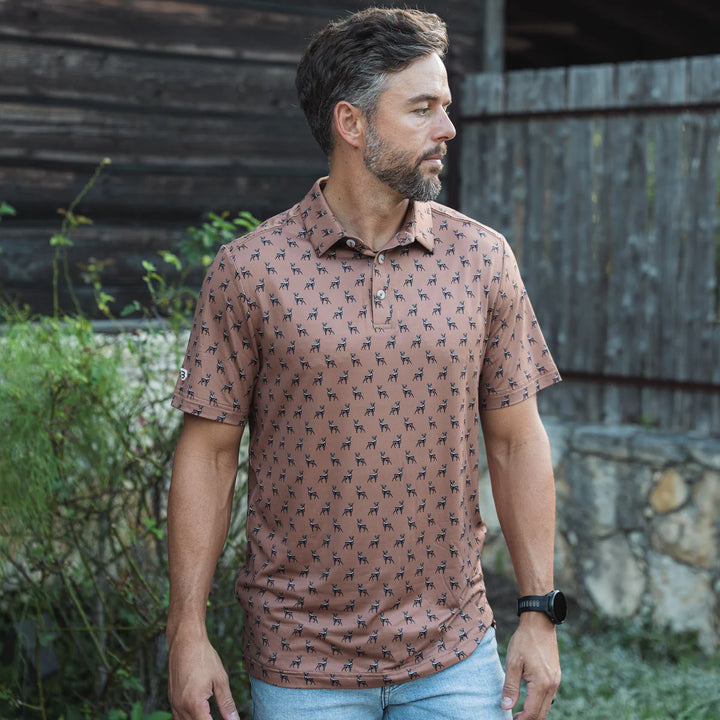 Burlebo Performance Polo - Whitetail Deer