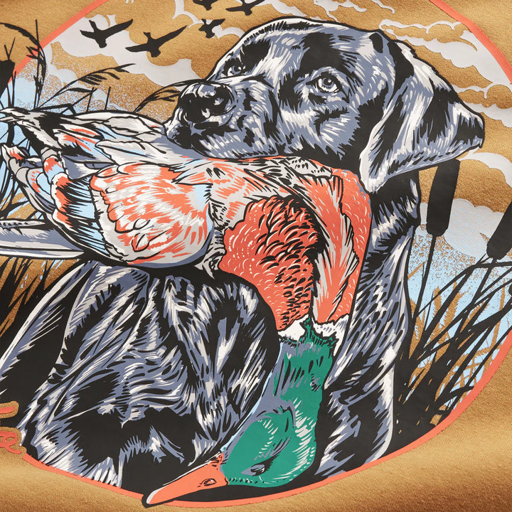 Burlebo Fleece Hoodie - Duck Dog