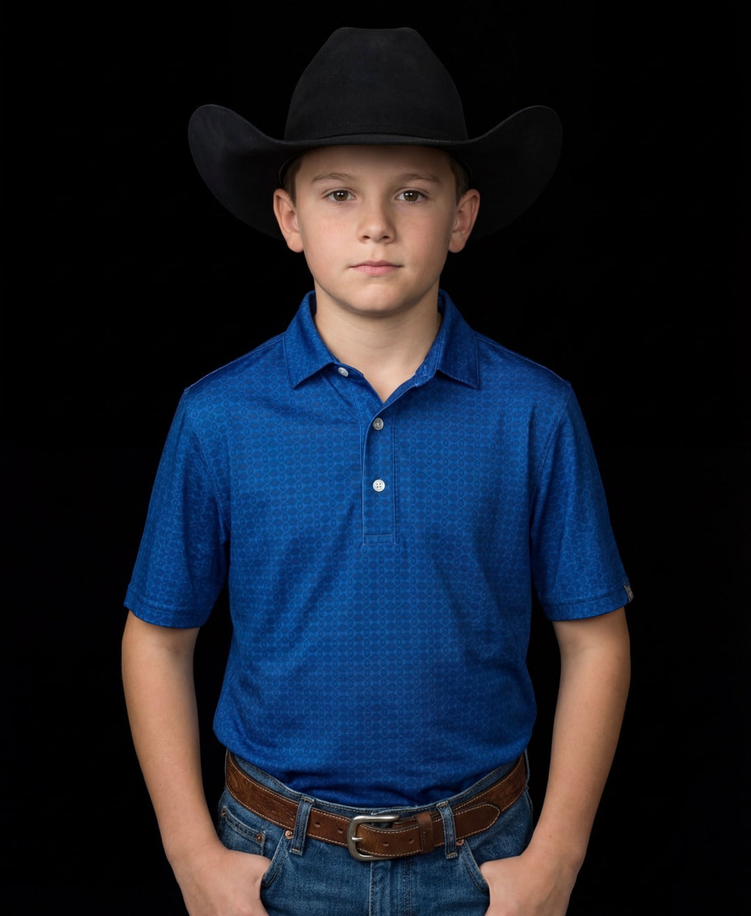 BR Boys Ferrell Truett Polo
