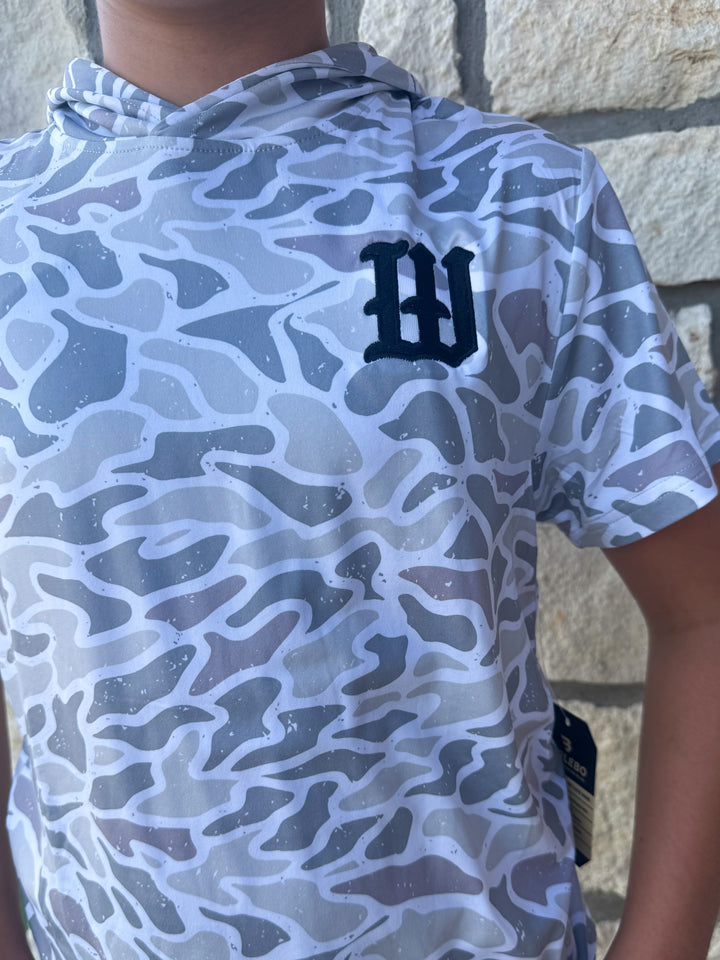 Burlebo X Wimberley Texans Short Sleeve Performance Hoodie