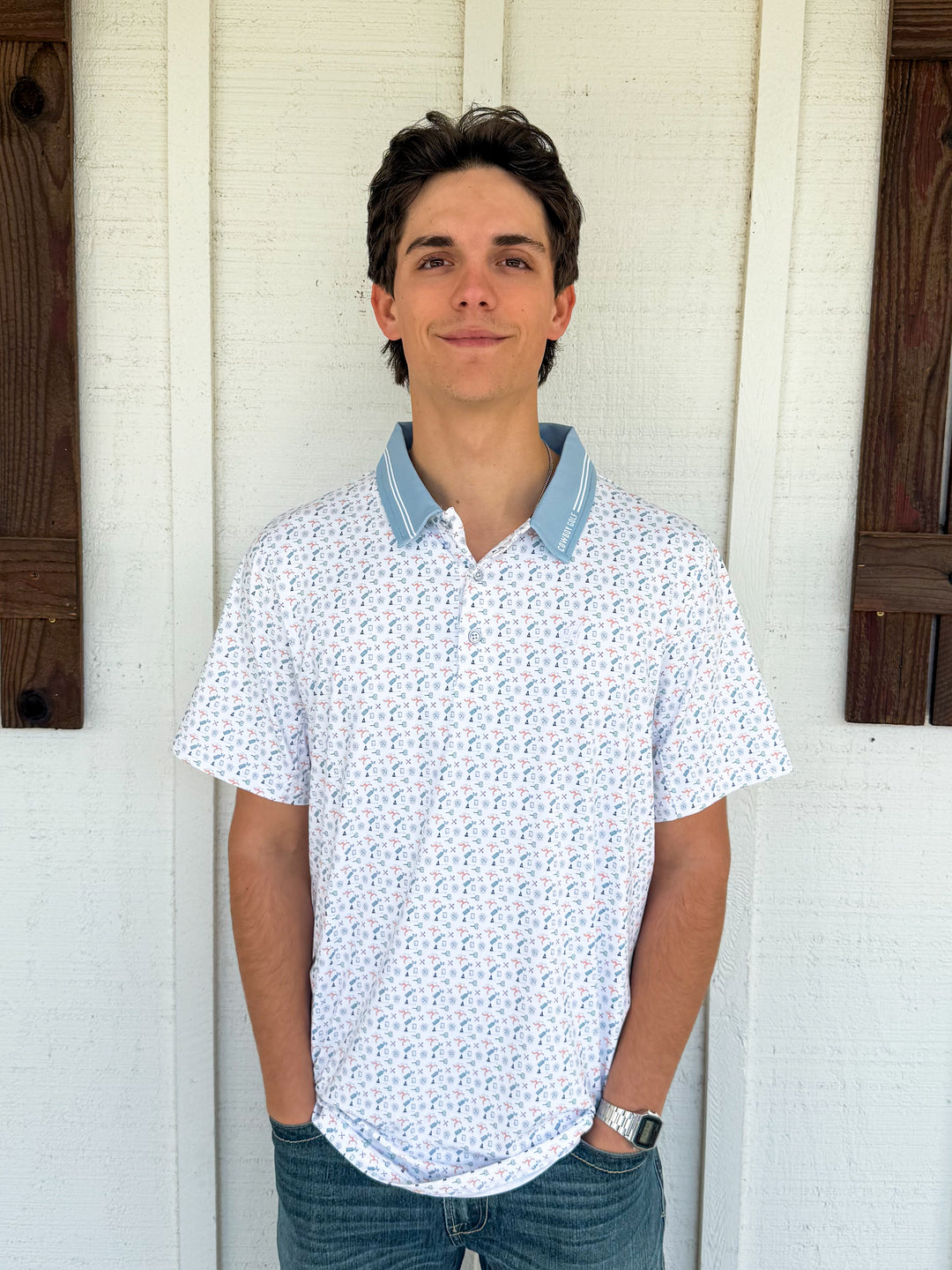 Hooey Men's The Weekender Polo