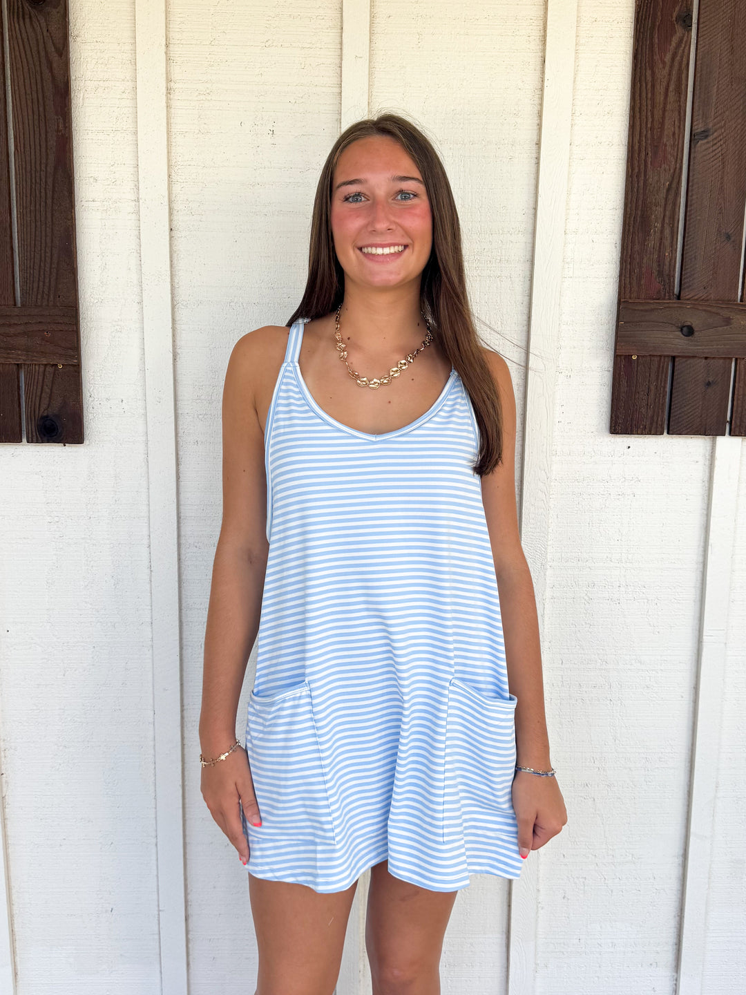 The Moore Romper Dress