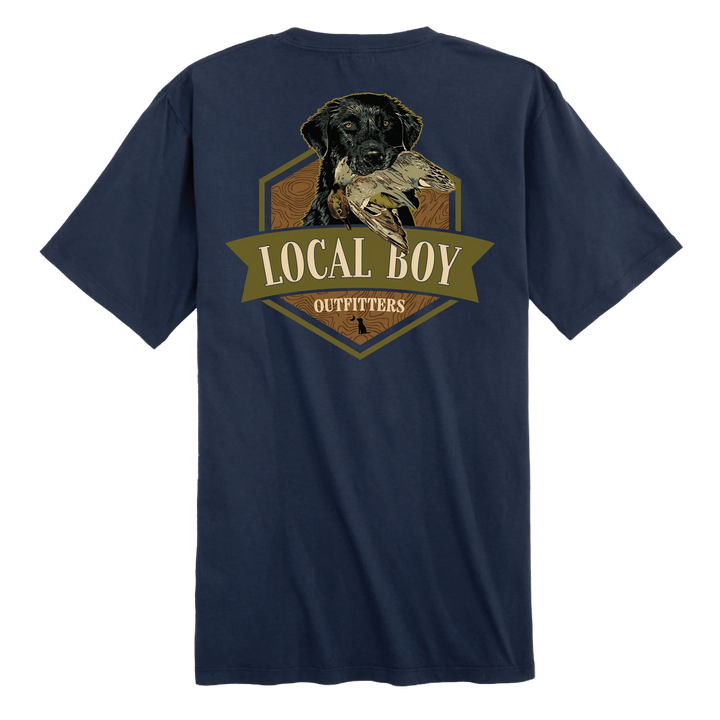Local Boy Teal Hex Tee