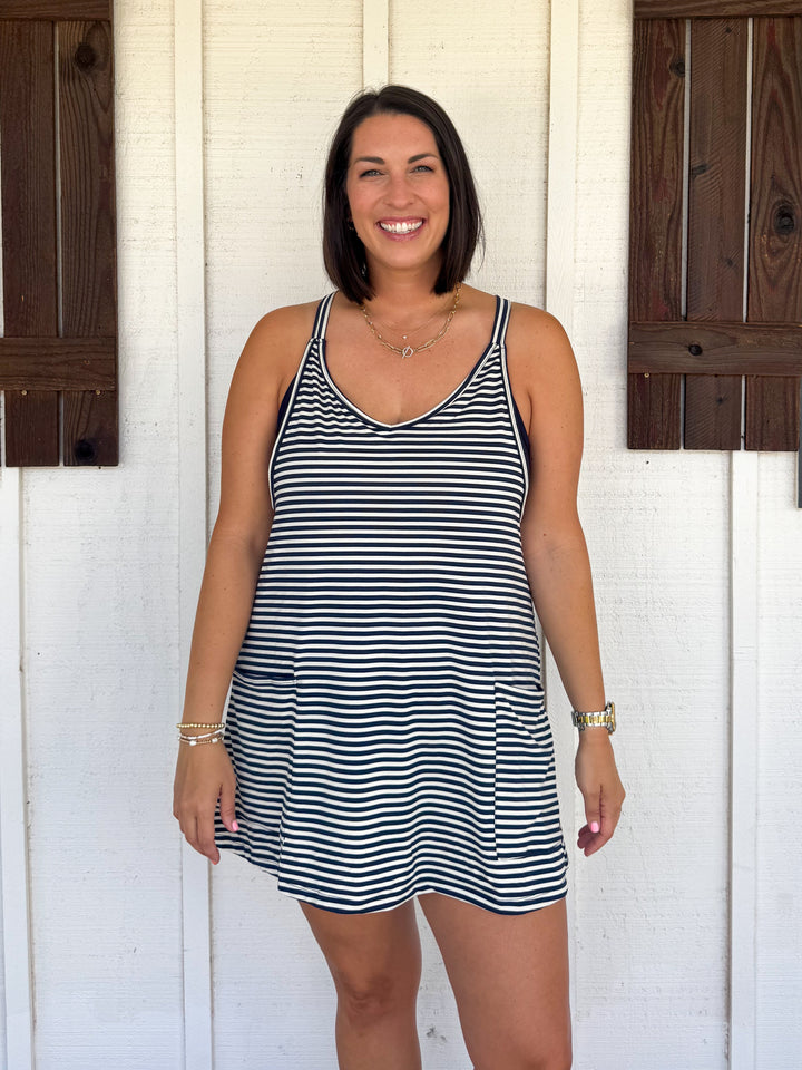The Moore Romper Dress