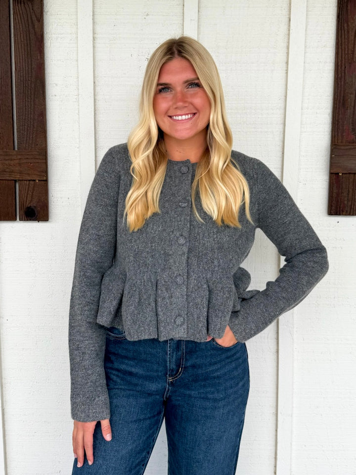 The Carolyn Cardigan Top