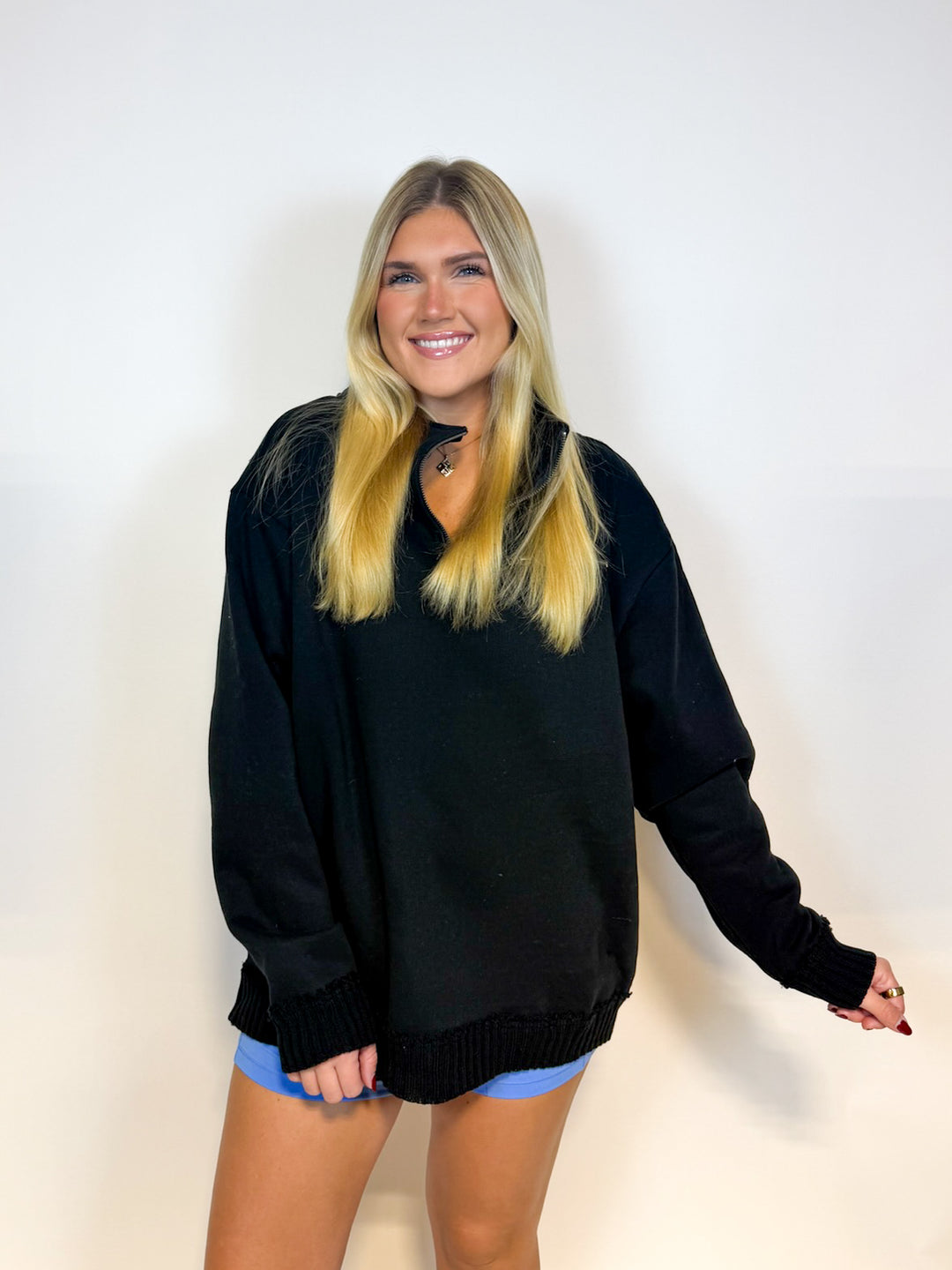 Vintage Havana Vintage Fleece Quarter Zip