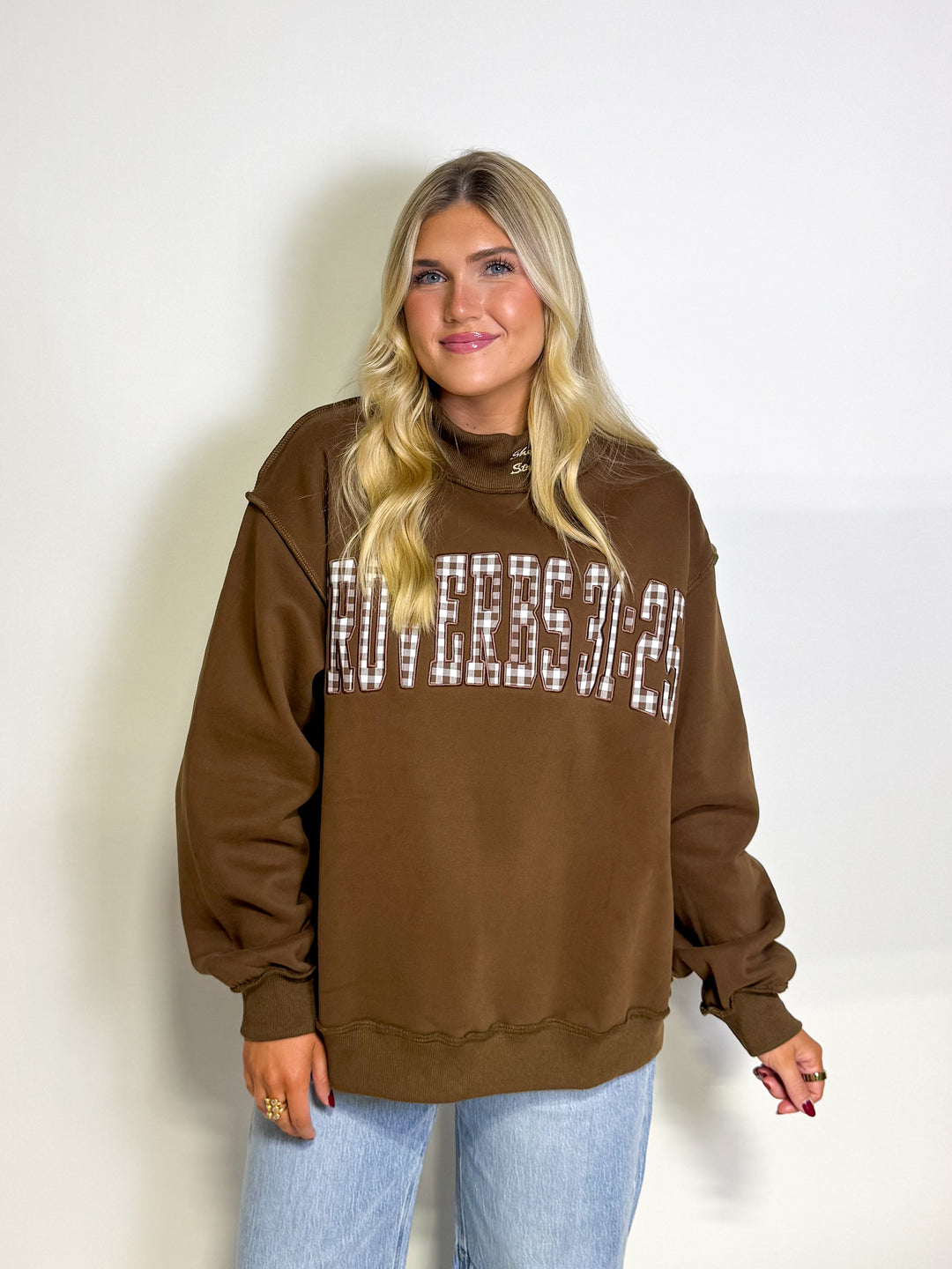 The Proverbs 31:25 Mockneck