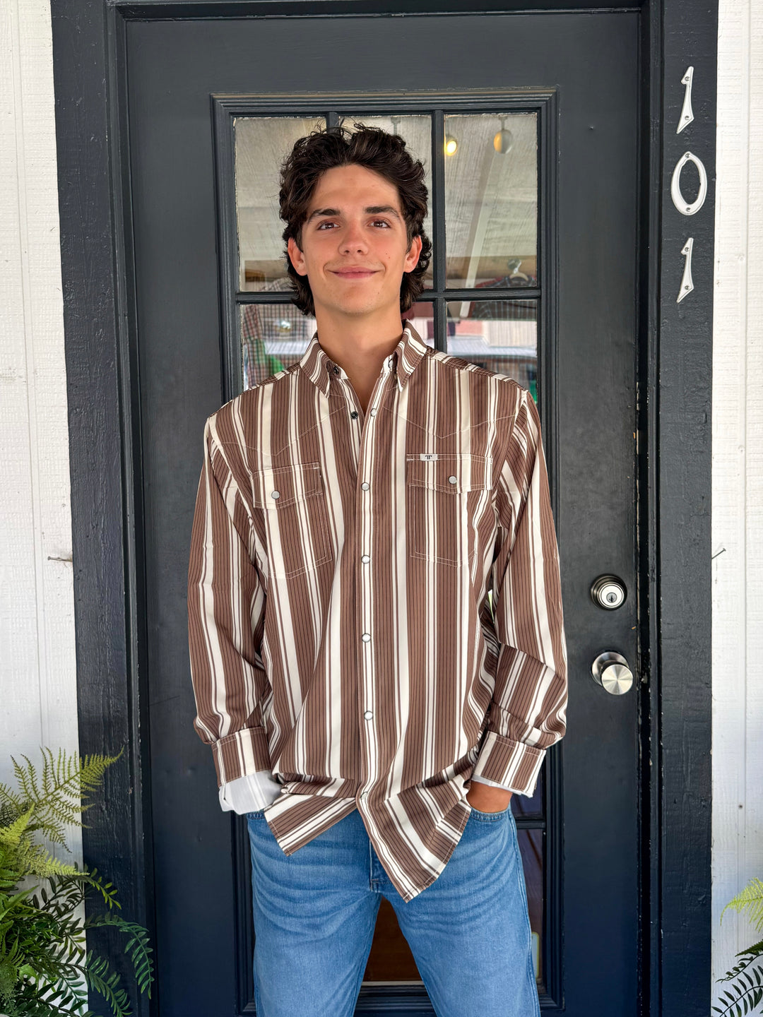 The Atlas Long Sleeve Snap Shirt