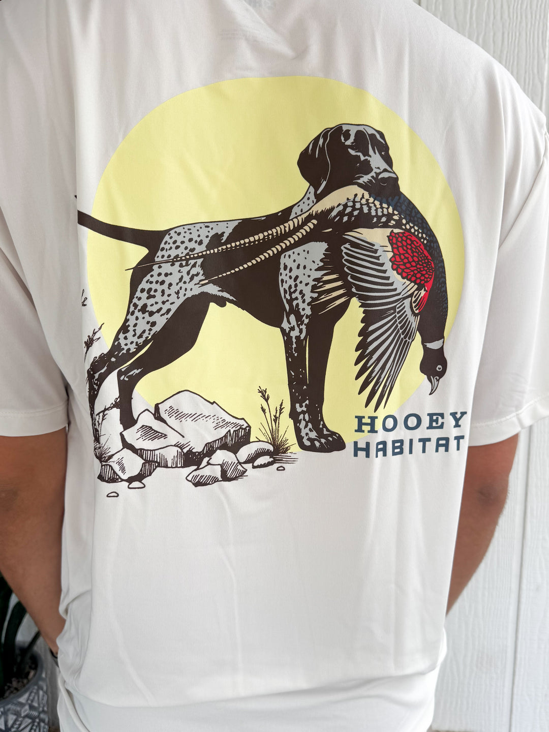 Hooey Men's Gardenia Performance Tee