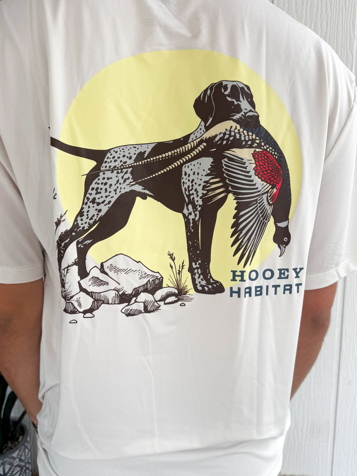 Hooey Men's Gardenia Performance Tee