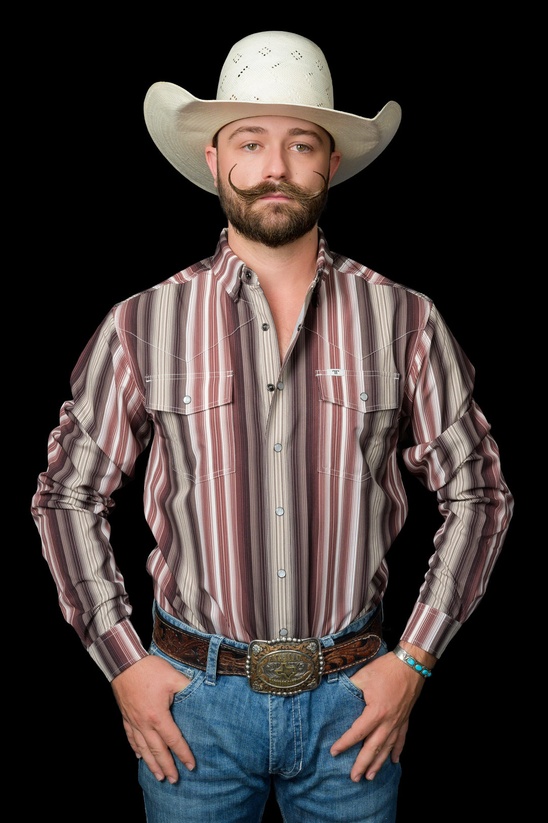 The Harrison Long Sleeve Snap Shirt