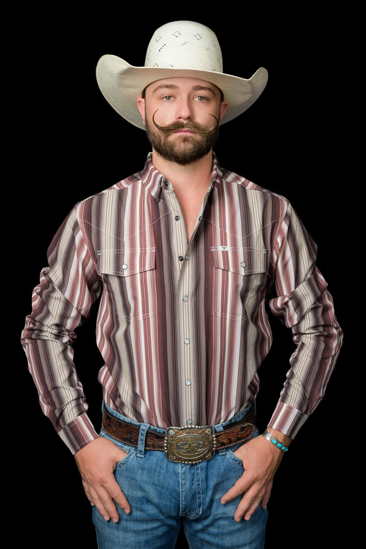 The Harrison Long Sleeve Snap Shirt