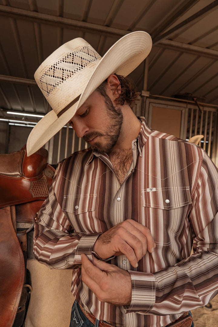 The Harrison Long Sleeve Snap Shirt