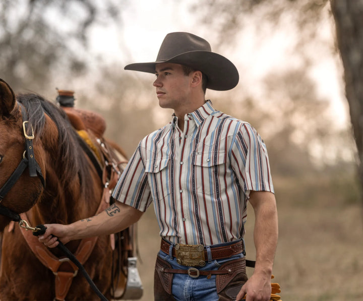 The Brooks Short Sleeve Snap Shirt