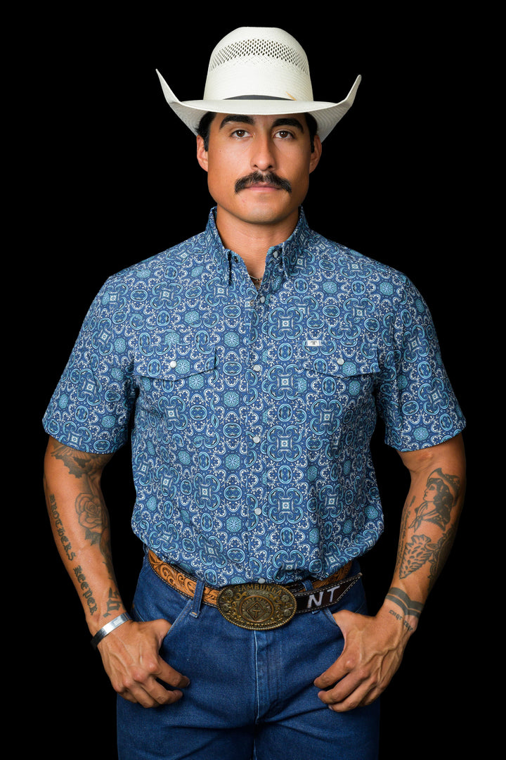 The Bennett Short Sleeve Snap Shirt