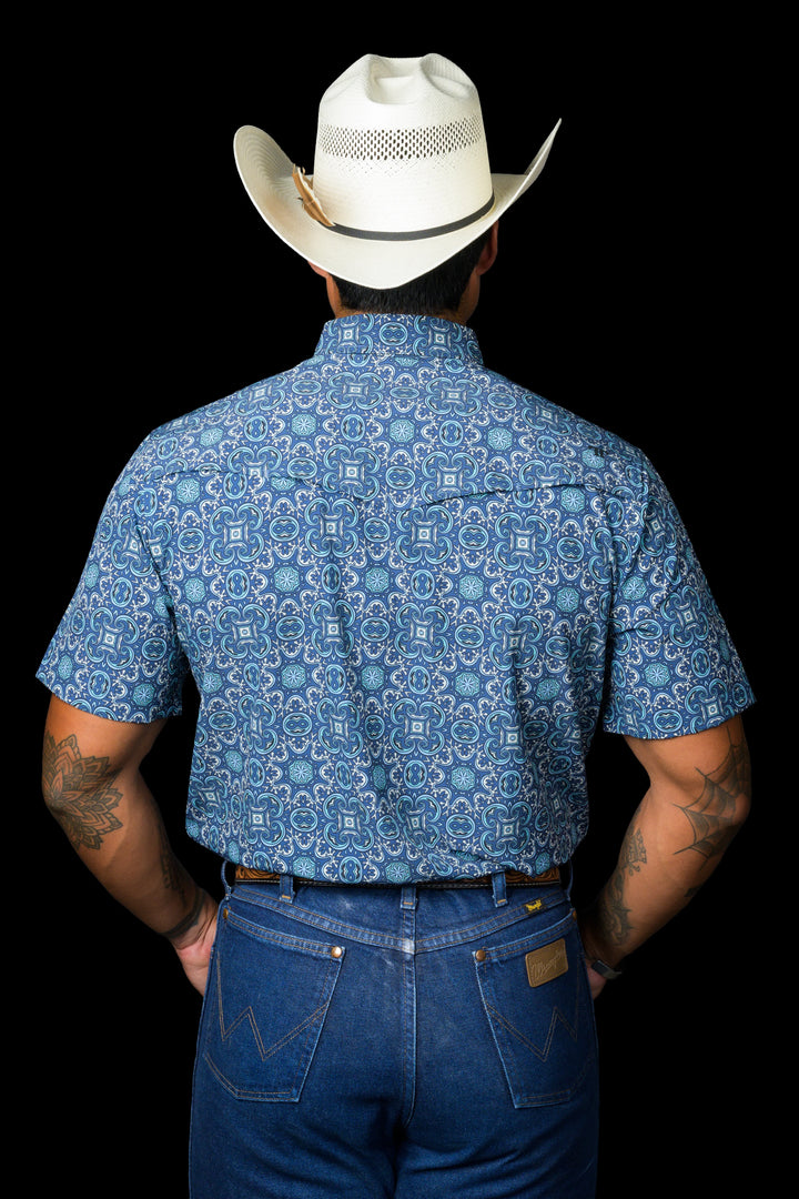 The Bennett Short Sleeve Snap Shirt
