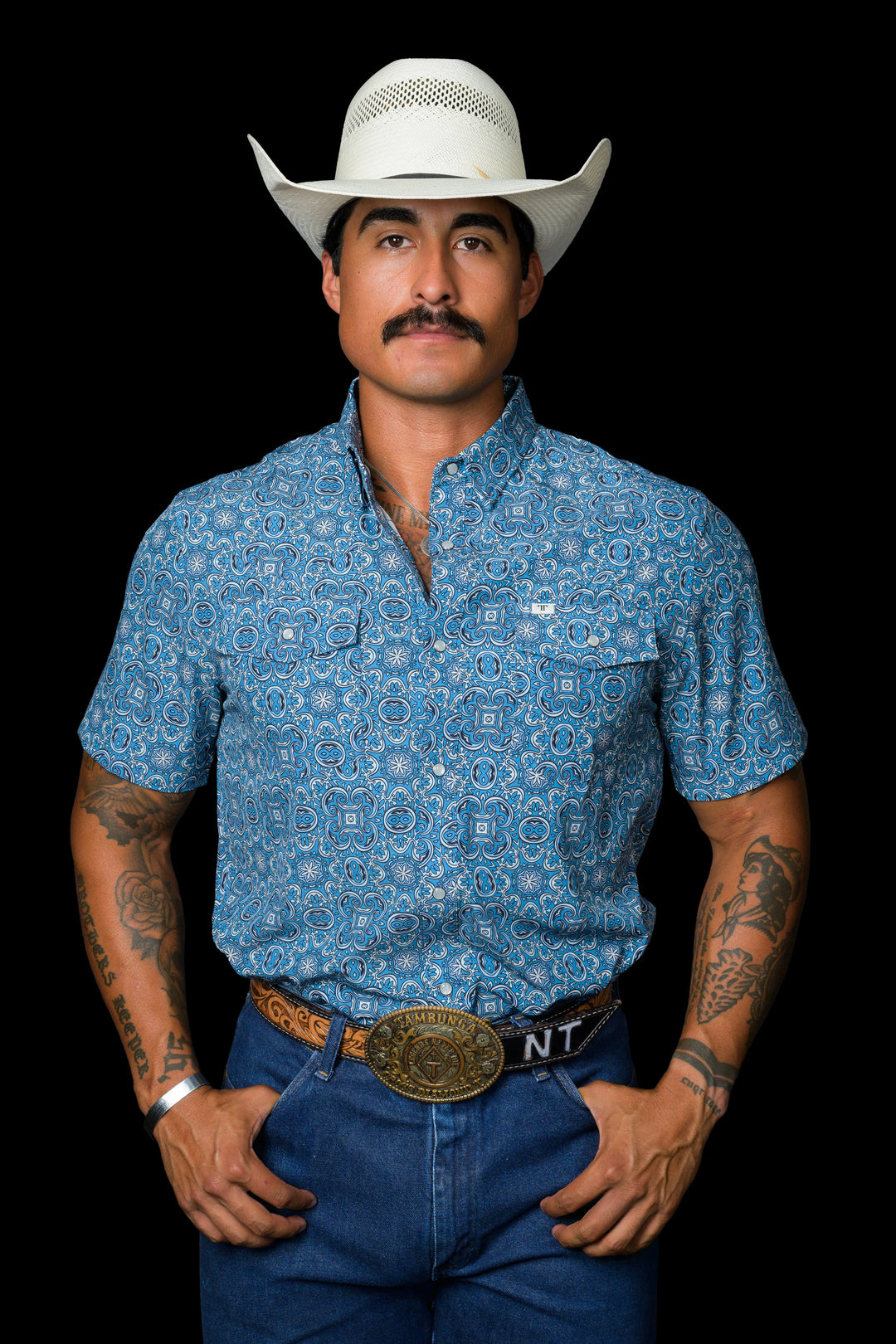 The Bennett Short Sleeve Snap Shirt