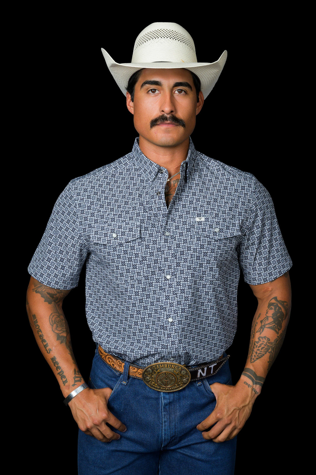 The Colton Short Sleeve Snap Shirt