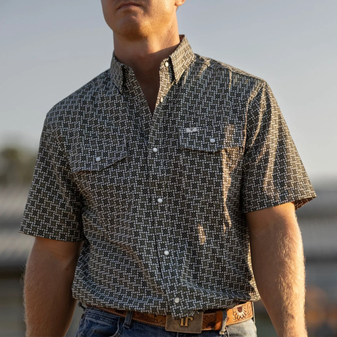 The Colton Short Sleeve Snap Shirt