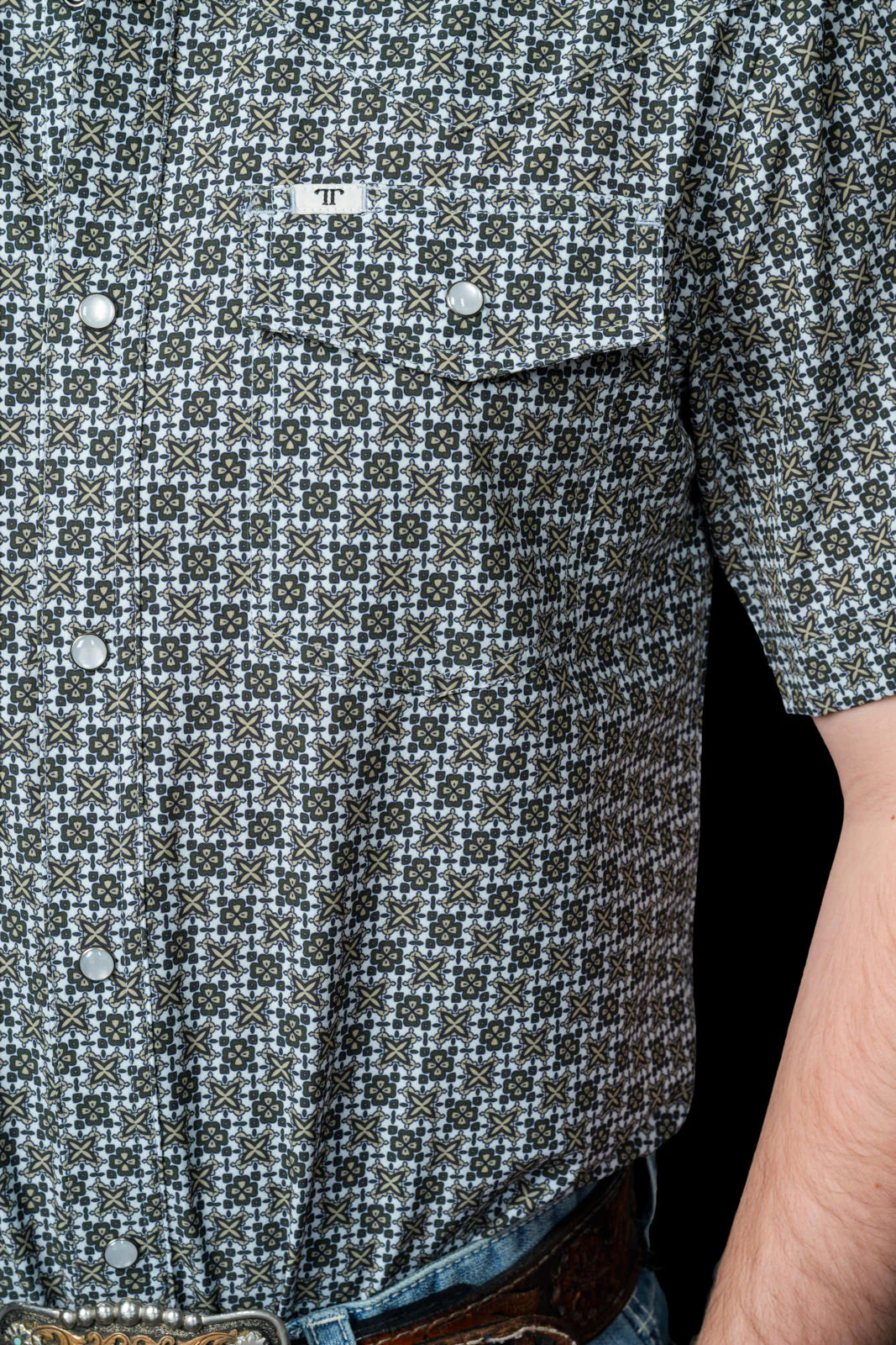 The Colton Short Sleeve Snap Shirt