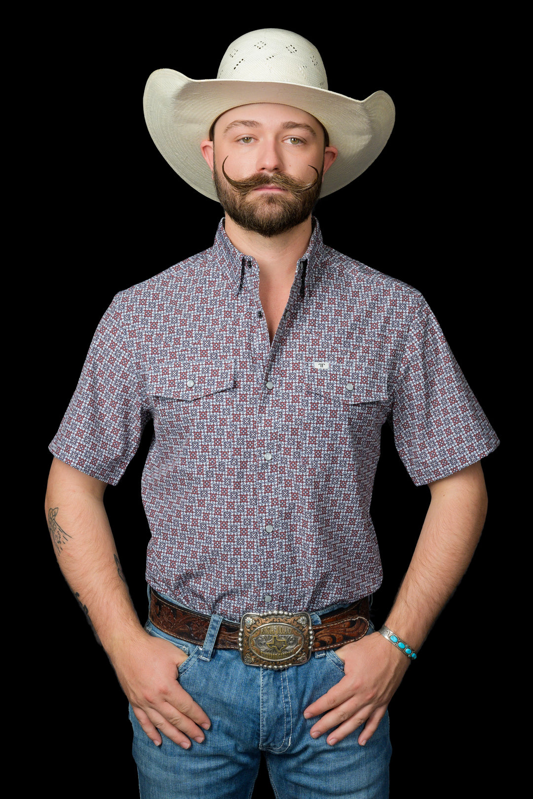 The Colton Short Sleeve Snap Shirt