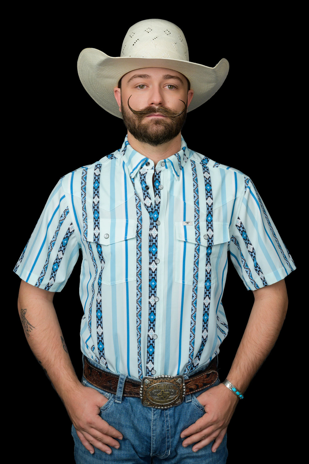 The Post Short Sleeve Snap Shirt