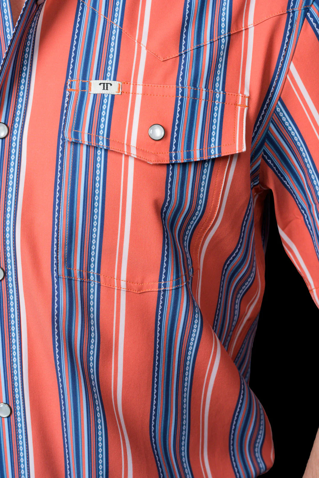 The James Short Sleeve Snap Shirt