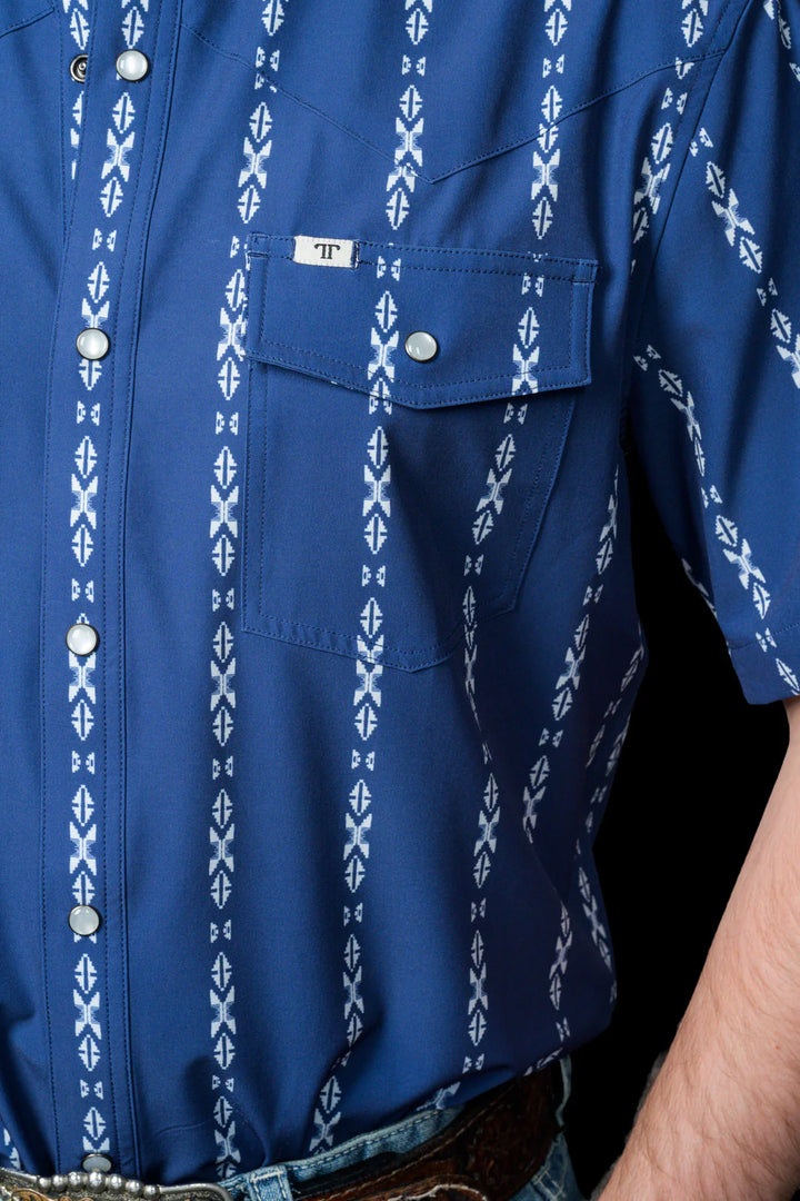 The Maverick Short Sleeve Snap Shirt