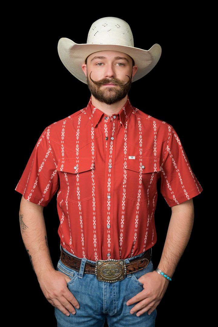 The Maverick Short Sleeve Snap Shirt