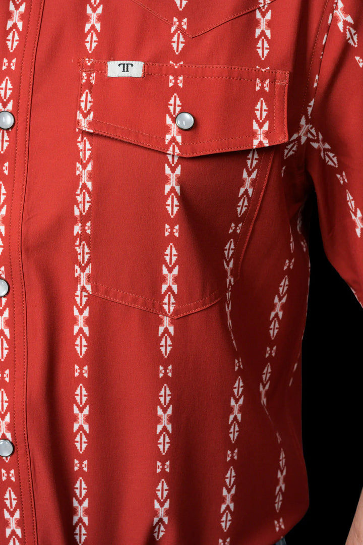 The Maverick Short Sleeve Snap Shirt