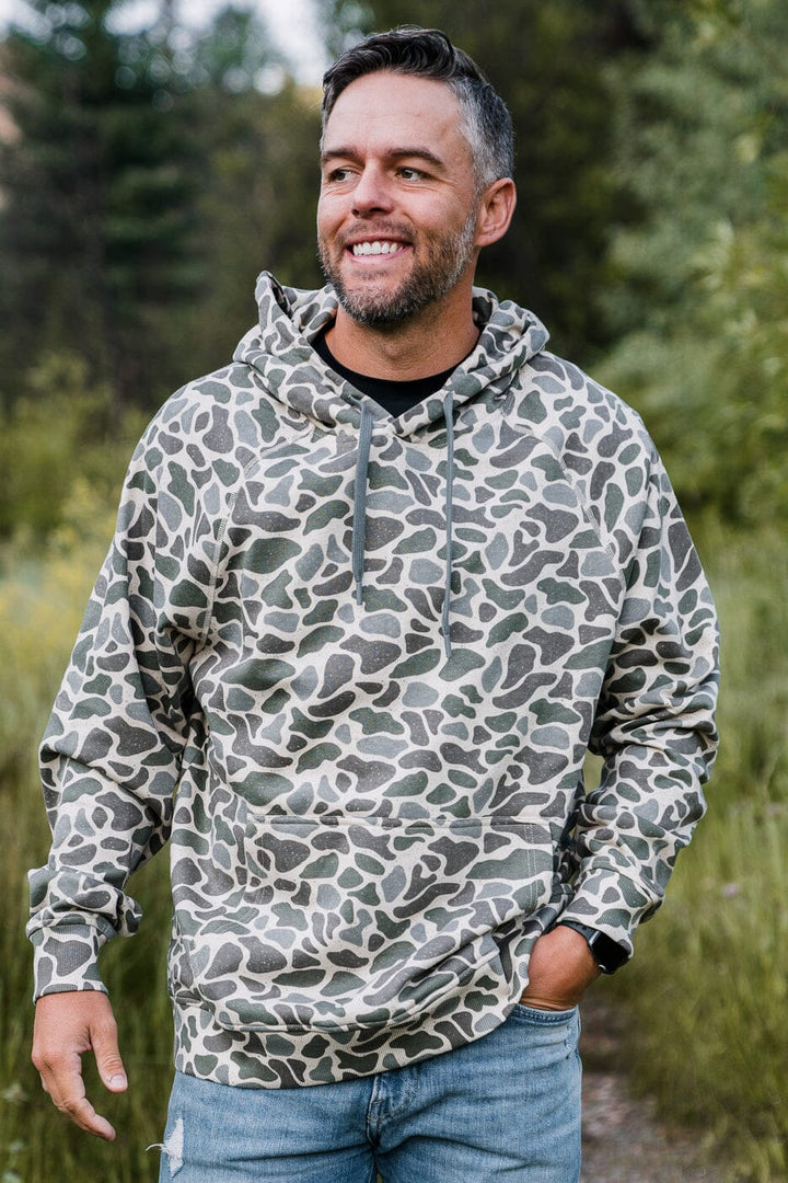The Burlebo Fleece Hoodie - Camo